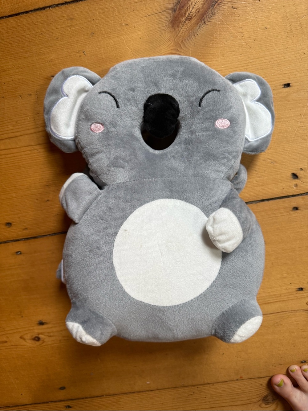 Plush Koala Head protector backpack